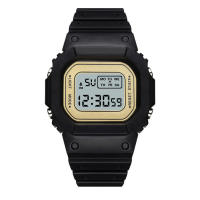 Reloj Digital LED Para Hombres Y Mujeres Resistente Al Choque Reloj Deportivo Impermeable Con Correa De Silicona Estilo Simple - details 9