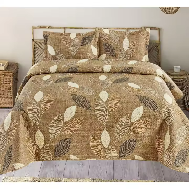 Printex Home - Colcha Bouti para Verano y Entretiempo - 90/105/135/150 cm - Poliéster - Reversible - Fina y Ligera - CON Fundas de Cojín 50 x 70 cm - ¡Renueva tu Cama esta Temporada! - 1