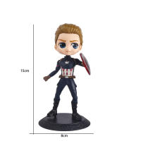 Figura De Acción Avengers Q Version Cabeza Grande 8-17.5cm Superman Supergirl Batman Spider Man Modelo Adorno Anime Periferia Juguete Unisex - details 5