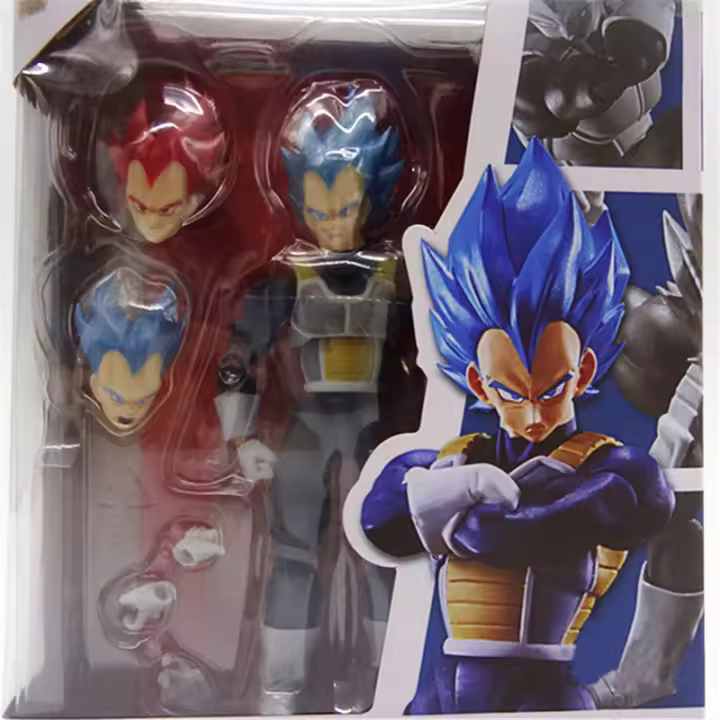 Figura De Acción Dragon Ball GT Goku Vegeta Super Saiyan 4 16cm Modelo Anime Estatua Decoración De Escritorio Para Coleccionistas Juguetes Regalos Para Niños Y Adultos - 1