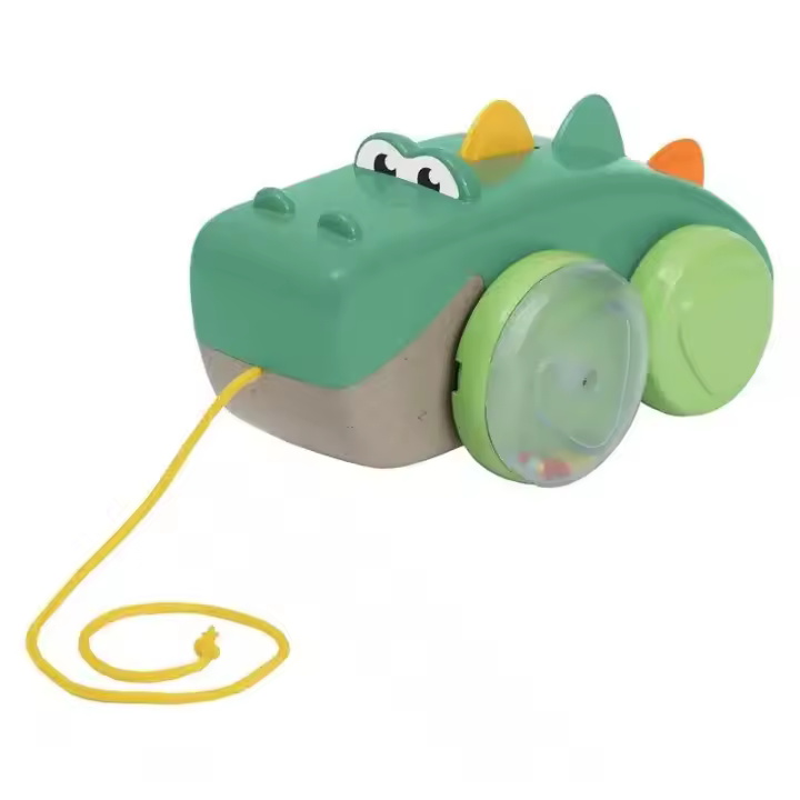 Juguete arrastre simpático cocodrilo con sonido y efectos 11861000000 CHICCO - 1
