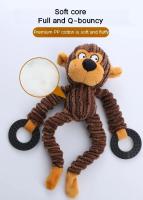 Juguete De Peluche Para Perros Forma De Animales Interactivo Masticable Para Pequeños Y Grandes Perros Perro Pupilo Entrenamiento Accesorios - details 5