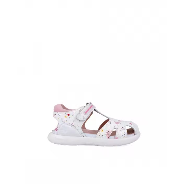 Sandalias planas niña BIOMECANICS 252230-B050 SANDALIA NAPA MARIPOSAS BLANCO 34527 25V - 1