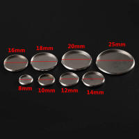 20pcs Base De Cameo Redonda En Acero Inoxidable Para Cabochón De 18/20/25/30mm Herramienta Para La Creación De Joyas DIY - details 0