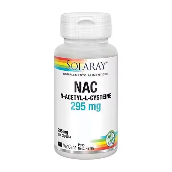 Solaray - NAC 295 MG - 60 VEGCAPS - 1