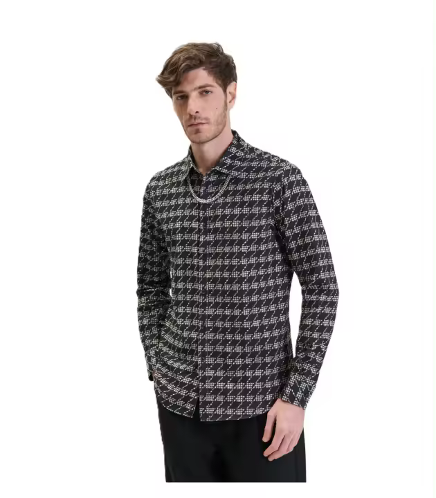 GIANNI LUPO CAMISA HOMBRE GL77965 NEGRO - 1