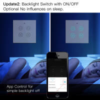 Interruptor Doble De Cortina Inteligente MOES Tuya Smart Life WiFi RF Para Rollos Con Motor Eléctrico Compatible Con Google Home Alexa - details 2