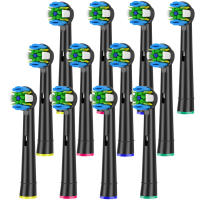 Cabezales De Repuesto Para Broca Compatible Con Braun Oral B Cepillo De Dientes Eléctrico - Cabeza De Dientes De Floss Para Oral B pro 1000 (12 Piezas) Para Adultos - details 1
