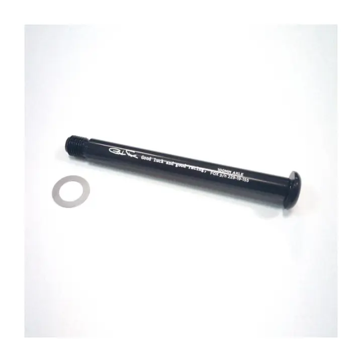 FOX - Horquilla para bicicleta de montaña Eje 15mm Horquilla Fox 100mm Kabolt Black con recorrido de 100 mm, sistema Kabolt de instalación rápida y acabado negro elegante - 1