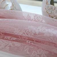 Cortina De Encaje Blanco Rosa Europeo Para Decoración De Hogar Tratamiento De Ventanas Para Sala De Estar Y Dormitorio Tela Voile Translúcida Sin Aislamiento Solar - details 10