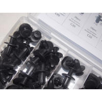 100pcs Herramientas De Desmontaje Para Coche Clips Plásticos Mixtos Retenciónde Puertas Y Remoción De Productos Herramientas De Fijación Automotriz - details 12