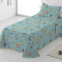 Burrito Blanco - Colcha Bouti Infantil Avionetas y Globos - 180x270 Cm - Incluye Funda de Cojín - details 0