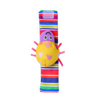 Juego De 4 Juguetes Para Bebé Rattles De Pies Y Muñecas Con Estampado De Animales Cepillo De Dientes De Bebé Para Niños Y Niñas De 0 a 12 Meses - details 9
