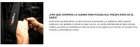 RL Grips® Cuerda de Tríceps para Entrenamiento en Poleas de Gimnasio - Accesorio Fitness Resistente y Duradero - Cuerda Larga para tríceps de Tela - details 4