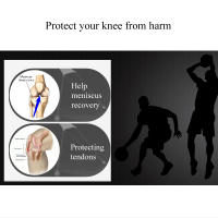 1PC Soporte De Rodilla Deportiva Protección Patela Doble Cinta Elástica De Múltiples Usos Para Fútbol Y Baloncesto Guía Abierta De Rodilleras - details 11