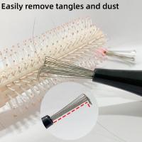 Cepillo De Pelo Con Manija De Plástico Herramienta De Limpieza Para Cabello Eliminador Incrustado Productos De Limpieza - details 0