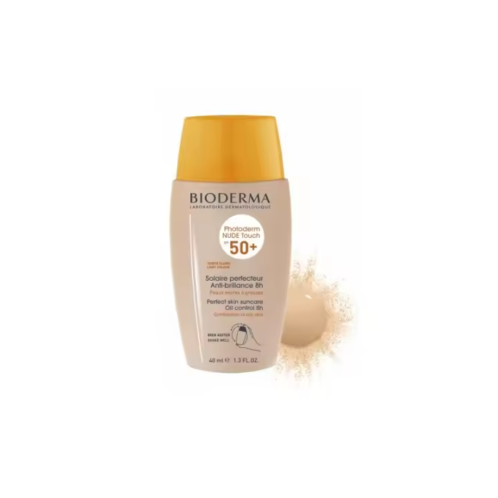 BIODERMA PHOTODERM Nude Touch SPF 50+ Color Claro 40ml ✅ Entrega 24/72h - 1