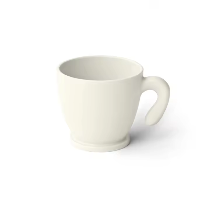GUZZINI Taza de café Café Pop Chef Line Leche blanca - 1