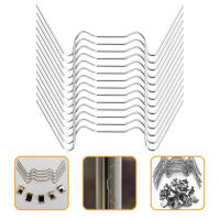 50pcs Clips De Acero Inoxidable Para Ventanas De Vidrio En Invernadero Verde Herramienta De Jardín Para Paneles De Vidrio - details 1