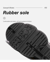 Botas De Seguridad Para Hombre Con Punta De Acero Transpirables Y Ligeras Zapatos De Construcción Con Botón Rotativo Suela De Goma Cómodas Para Todas Las Estaciones - details 10