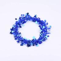 Guirnalda De Hierro Para Navidad Estrella Dorada Y Plateada Decoración De Árbol De Navidad DIY Para Fiestas Navideñas Y Año Nuevo Decoración Del Hogar - details 5
