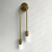 Lámpara De Pared LED Moderna En Forma De Vela Dorada Para Decoración Interior Vanidad Sala De Estar Cocina Pasillo Dormitorio Luz De Fosa - details 6