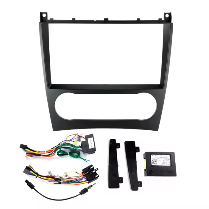 Marco De Radio Para Coche Navifly 9 Pulgadas Con Cable De Alimentación Para Mercedes Benz C-Class W203 W209 C180 C200 CL203 C209 A209 2004-2011 Accesorios De Automóvil - 1