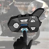 WAYXIN R5 Intercomunicador De Motocicleta Casco Headsets FM Radio BT5.0 Comunicación Interfaz Impermeable 2 Conducentes - details 10