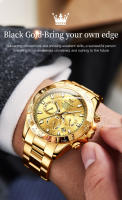 Reloj Mecánico Para Hombre OLEVS 6638 Con Correa De Acero Inoxidable Resistente Al Agua Y Luminoso Estilo De Lujo Fashion - details 1