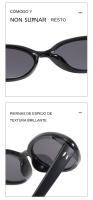 Gafas De Sol Ovaladas Pequeñas Para Mujeres Moda Nueva Retro Coloridas Protección UV400 Anteojos De Sol Para Ocasiones Casuales - details 7