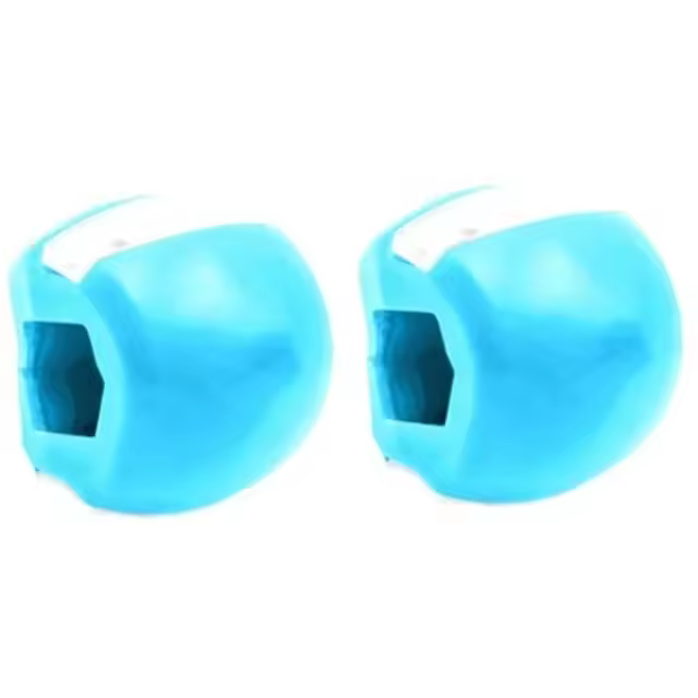 Bola De Fitness Para La Cara De Silicona Gel Ejercitador De Mandíbula Facial Toner Reductor De Doble Mentón Bola De Relajación Gimnasio Entrenamiento De Línea De Mandíbula Simulador - 1