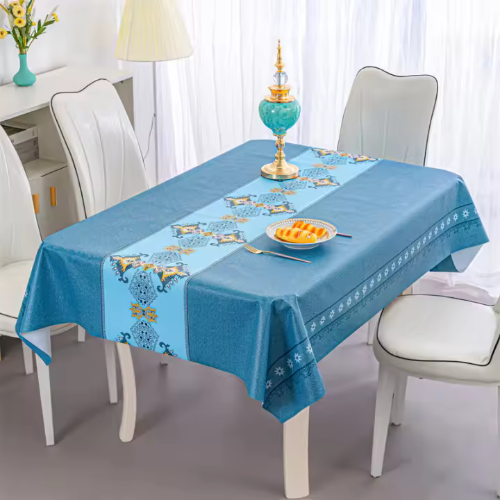 Mantel PVC, Mantel de Hule, Para Mesa del Hogar, Impermeable, Tapete de Cocina, Modernos, Salón, Cómodo, Infantil dormitorio - 1