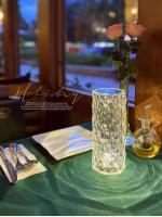 Lámpara de mesa LED de cristal con Control remoto táctil,  16 Colores, Lámpara LED Acrílico de Diamante Táctil, 4 Modos de Luz, Recargable con Control Remoto.decoración colorida para armario de dormitorio, decoración de escritorio - details 12