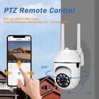 Cámara PTZ Inteligente Tuya 5MP Mini WiFi Vigilancia Interior Con Visión Nocturna En Color Cámara De Seguridad Monitoreo Protección - details 6