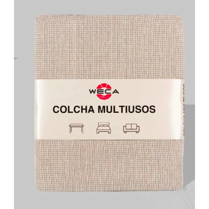 [OFERTA FLASH}Colcha Multiusos Sofá, Cubre cama, Jarapas, Manta Foulard, Plaid para Cama, Cubre sofá, Cómoda Practica y Suave. Algodón 70% Poliéster 30% tamaños 200X270CM - 1