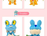 Peluche Pokemon De Squirtle Charmander Bulbasaur Gengar Eevee Y Pikachu Muñeco De Peluche Con Etiqueta Para Niños Regalo De Anime - details 28