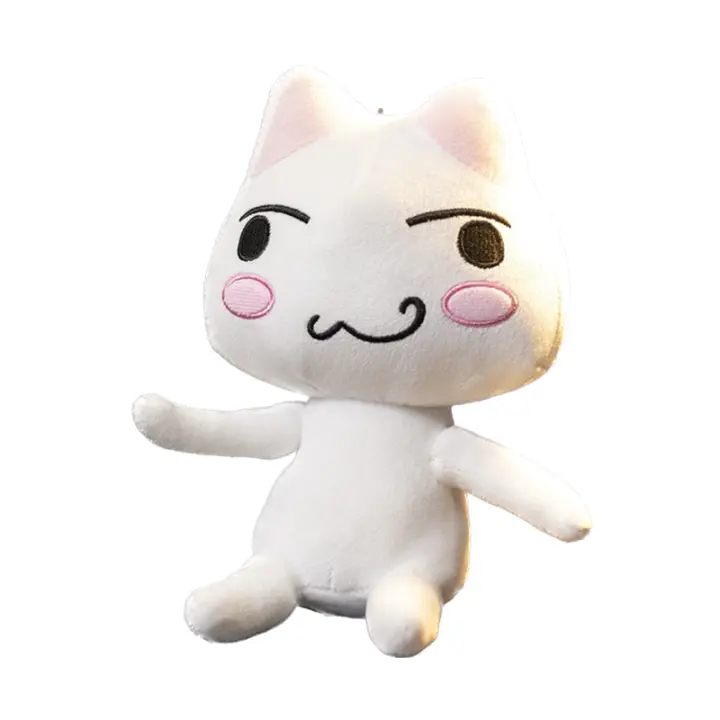 Muñeco De Peluche Gato Kawaii Rytanda Toru Inoue Negro Suave Y Algodón PP Para Niñas Regalo De Cumpleaños Para Niños Juguetes De Animales Lindo Y Dulce - 1