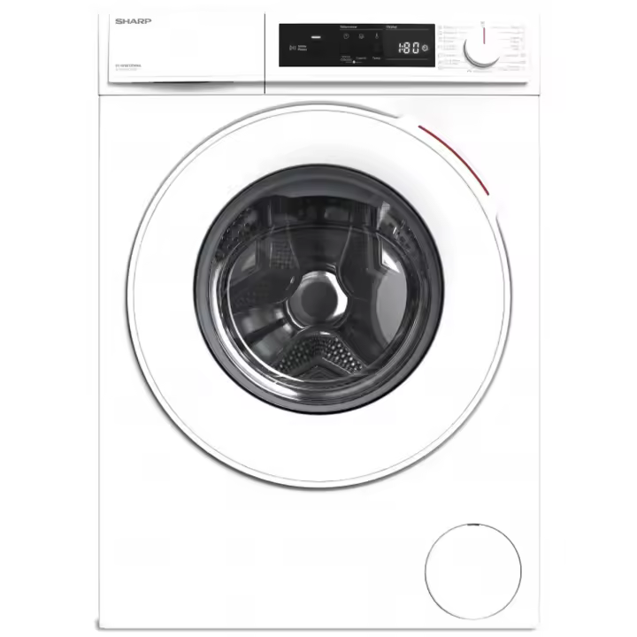 Lavadora Sharp ESNFA812DWNA 1200 rpm 8 kg - 1