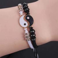 Pulseras de mejor Amiga Para 2, pulsera de Cordón ajustable Yin Yang para mejor Amiga, Relación de Amistad, Novio o Novia, regalo - details 0