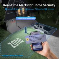 Cámara IP BESDER 8MP Exterior Con Visión Nocturna Y Ángulo Amplio De 180° 4K CCTV Wifi Monitorización Detección Humana IPC360 Hogar - details 7