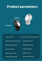 Mini Auriculares Inalámbricos Bluetooth Estilo Deportivo Con Bass Fuerte Universal Para Android Y Apple Control De Volumen Y Cancelación De Ruido Activo - details 13