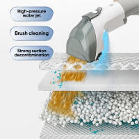 Aspirador de agua, Limpiador a vapor para sofá, limpiador de alfombras y tapicerias upholstery limpiador de manchas, 400W, 1.8L - details 1
