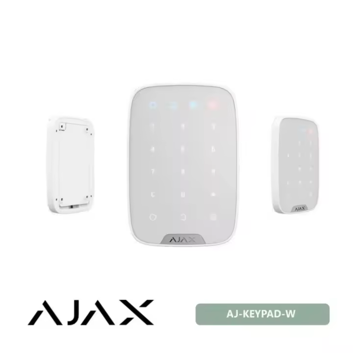 Ajax teclado inalámbrico blanco AJKP - 1