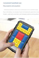 Juego De Mesa Interactivo Deslizante Bloque Brain Game Desafío De La Avenida Huarong Teoría De Los Juegos Lógicos Juguetes Educativos Montessori Para Niños - details 6
