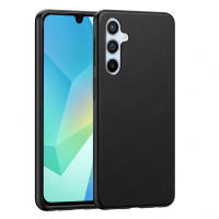 Funda Compatible Con SAMSUNG GALAXY A16 4G / 5G Carcasa Básica, Forro Gel TPU Silicona Líquida Mate Suave Flexible, Ligera, Color Negro Transparente, Ajuste Perfecto, Acceso Conectores, Case Meloenvias mle18 - details 1