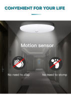 Lámpara De Techo Con Sensor De Movimiento 30W Luz Sensor De Sensor Humano 110V 220V Para Entrada Balcón Corredor Escaleras - details 4