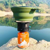 Cacerola De Silicona Plegable 2.5L Para Camping Tetera Portátil Para Café Y Té Pot Para Hervir Agua Mini Para Picnic Al Aire Libre - details 4