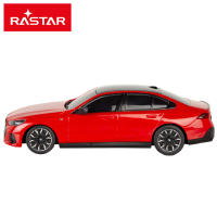 RASTAR coche radiocontrol BMW i5 rojo escala 1:24 con diseño oficial BMW, suspensión independiente, carrocería moldeada y mando 2.4 GHz para niños y coleccionistas - details 2