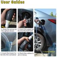 Bomba De Aceite Para Coche Con Dos Botones De Apagado Potente Succión Para Carros Motocicletas Camiones Combustible Gasolina Diésel - details 4