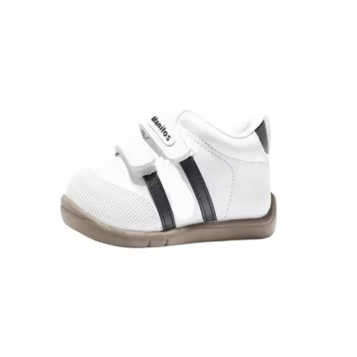 Deportivas respetuosas de Titanitos para niño en blanco y negro mod. B 500 MAURO - 1